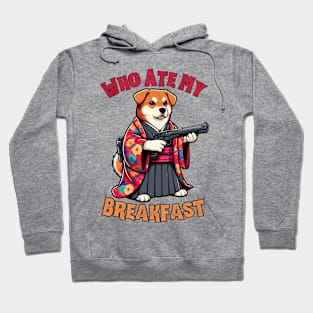 Shooting Shiba Inu Hoodie